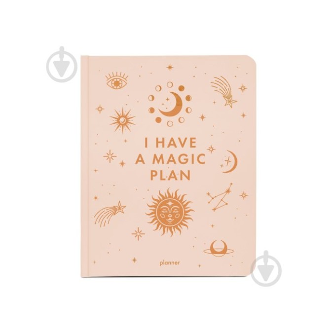 Блокнот для планування I have magic plan бежевий Orner 09.05.25