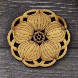Teacup stand for the Gongfu Cha tea ceremony "Plum blossom"