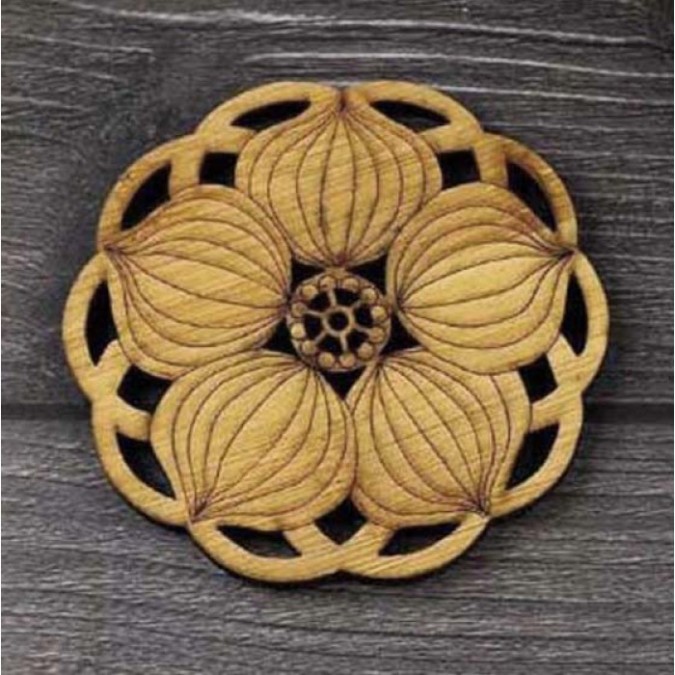 Teacup stand for the Gongfu Cha tea ceremony "Plum blossom"