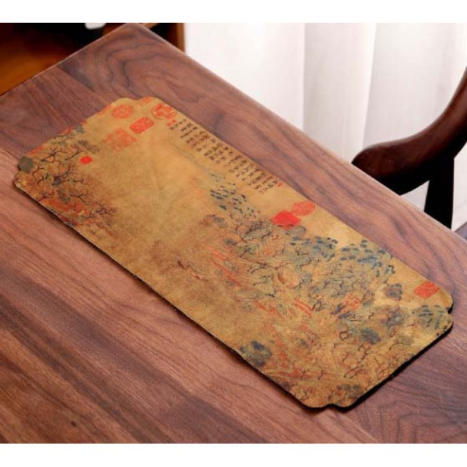 Tea ceremony mat "Peach blossom"