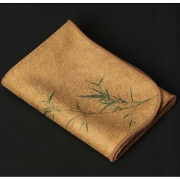 Gongfu Cha Tea Ceremony Towel "Green Bamboo"