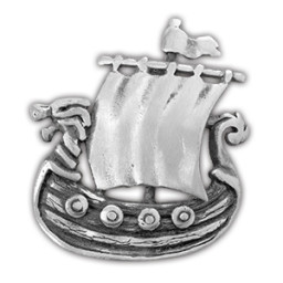 Амулет захисний Viking "Драккар вікінгів" 71530