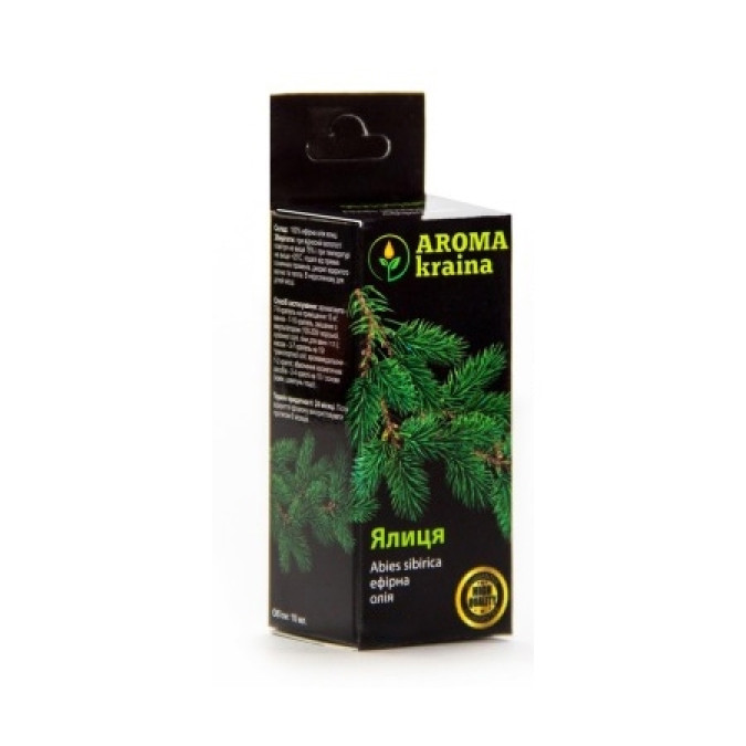 Эфирное пихтовое масло 20мл. Aroma Kraina
