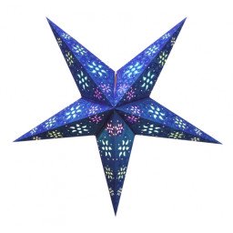 Абажур Зірка картонна 5 променів BLUE CYCLONE ZARI