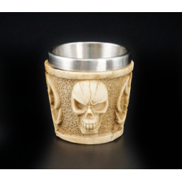 Стопка Череп из полистоуна CUP-1