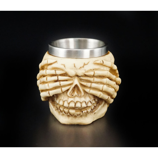 Стопка Череп из полистоуна CUP-2