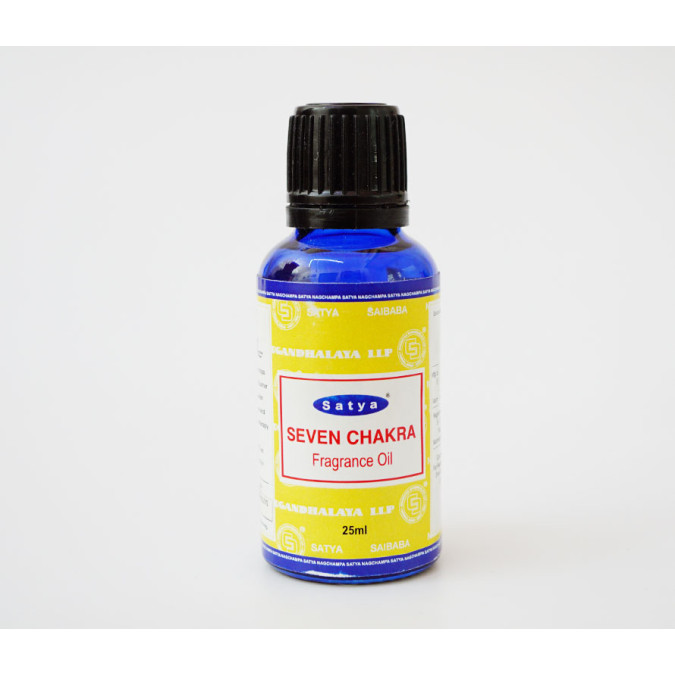 Ароматическое масло Семь чакр Satya 25ml.