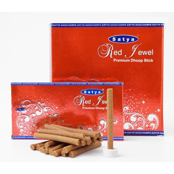 Satya Red Jewel DHOOP Красная драгоценность