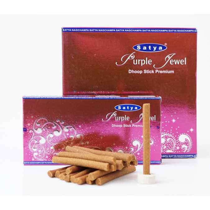 Satya Purple Jewel DHOOP Фіолетова коштовність
