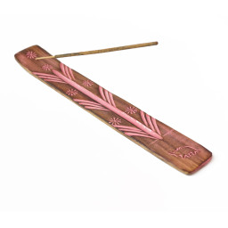 Підставка ЛИЖА з різьбленням Рожевий Слон