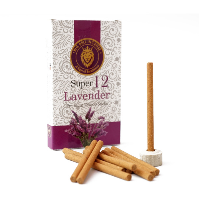 BIG BELL Dhoop Lavender 10 палочек Лаванда