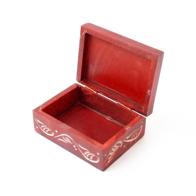 Скринька камяна фарбована NO.-204