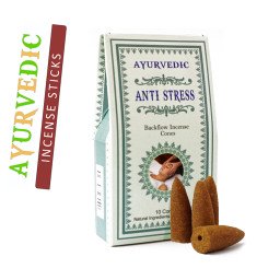 Ароматичні конуси Анти Стрес Ayurvedic Back Flow ANTI STRESS