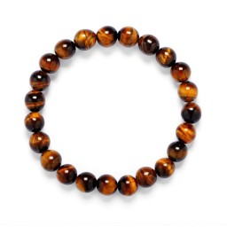 Bracelet Tiger's eye 8mm.