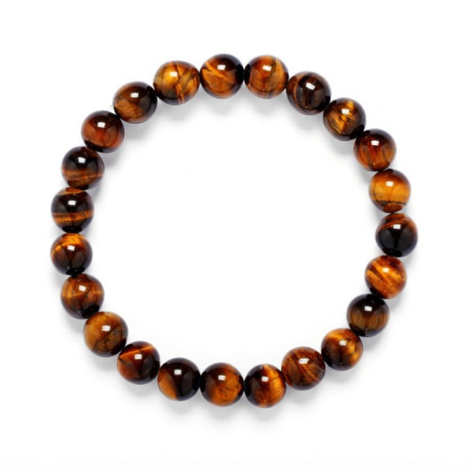 Bracelet Tiger's eye 8mm.