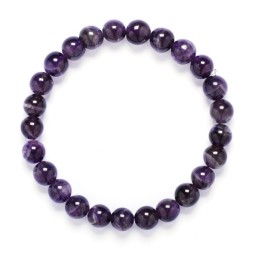 Amethyst bracelet 8mm.