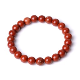 Bracelet Red Jasper 8mm.