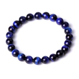 Bracelet Blue tiger's eye 8mm.
