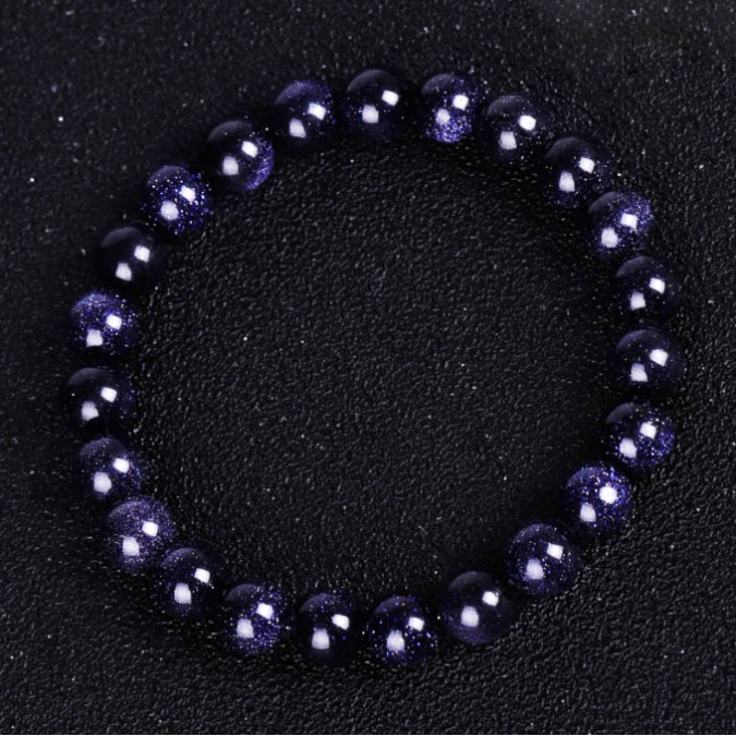 Bracelet Blue aventurine 8mm.