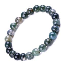 Bracelet Indian agate 8mm.