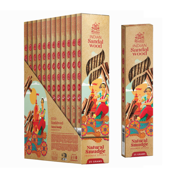 Ароматичні палички Індійський сандал Himalaya Smudge Indian sandalwood