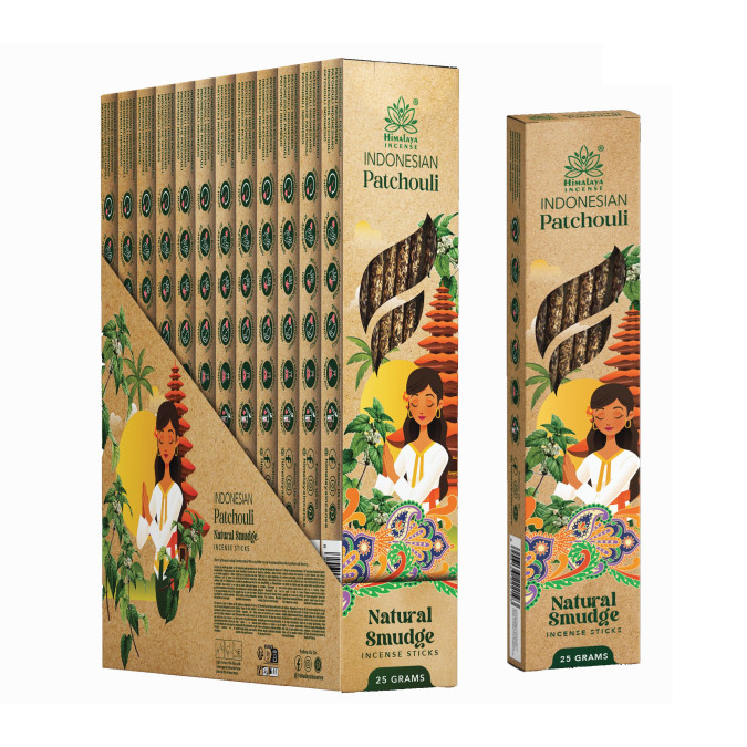 Ароматичні палички Індонезійське пачулі Himalaya Smudge Indonesian Patchouli