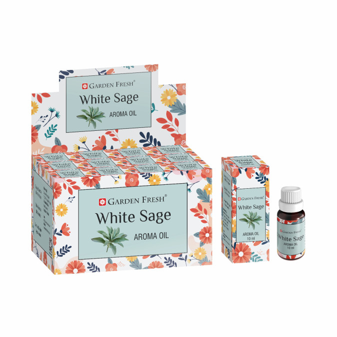Ароматична олія Біла шавлія Garden Fresh White sage Oil 10ml.