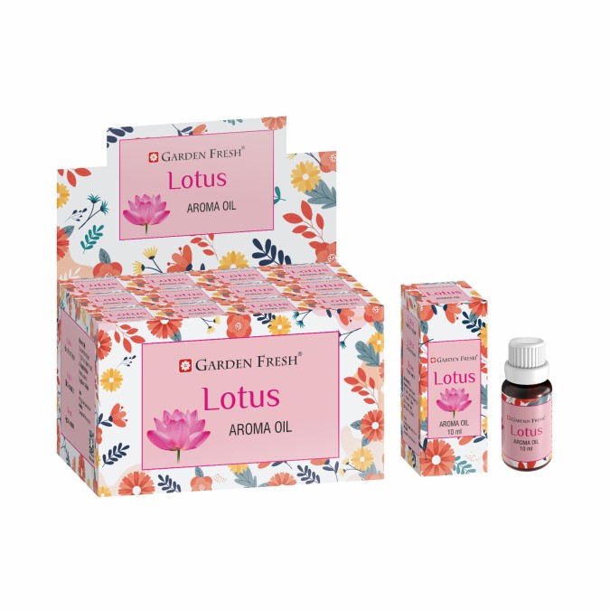Ароматична олія Лотос Garden Fresh Lotus Oil 10ml.