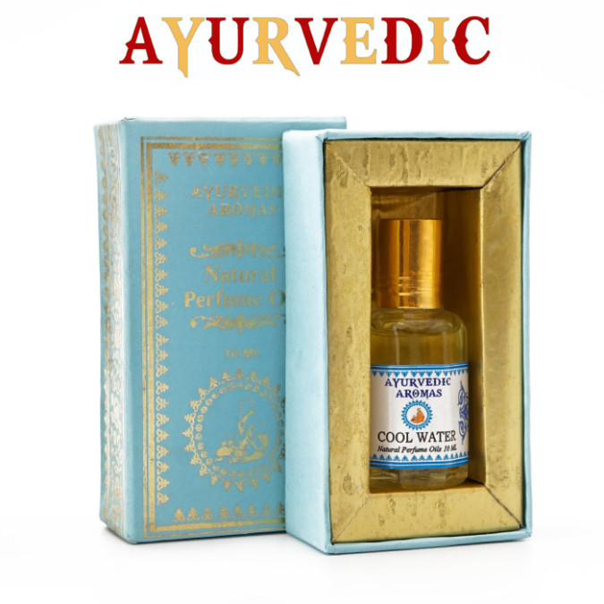 Парфюмерное масло Освежающая вода Ayurvedic Cool water 10ml.