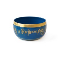 Small Blue Cast Singing Bowl