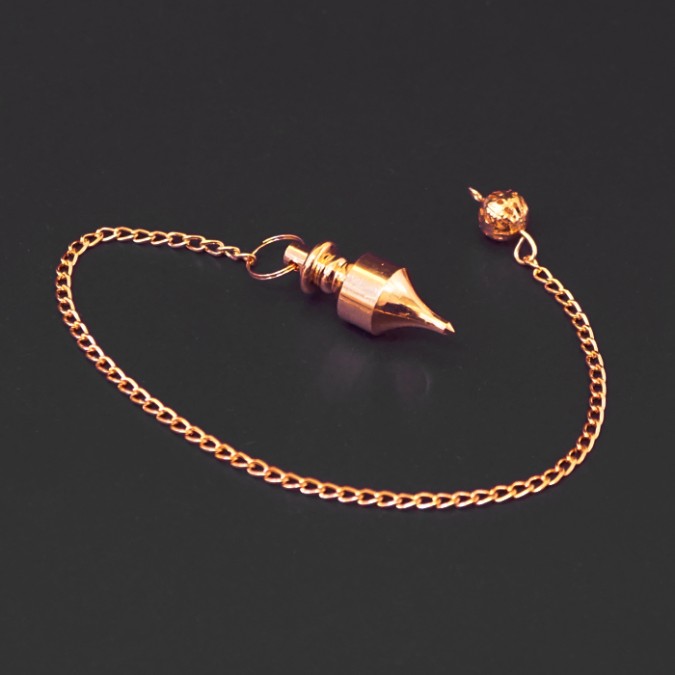 Dowsing Pendulum M-Pen-010 color copper