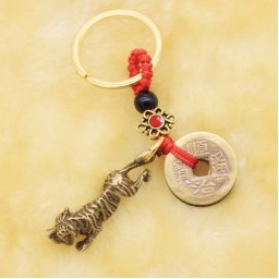 Feng Shui Tiger Zodiac Keychain