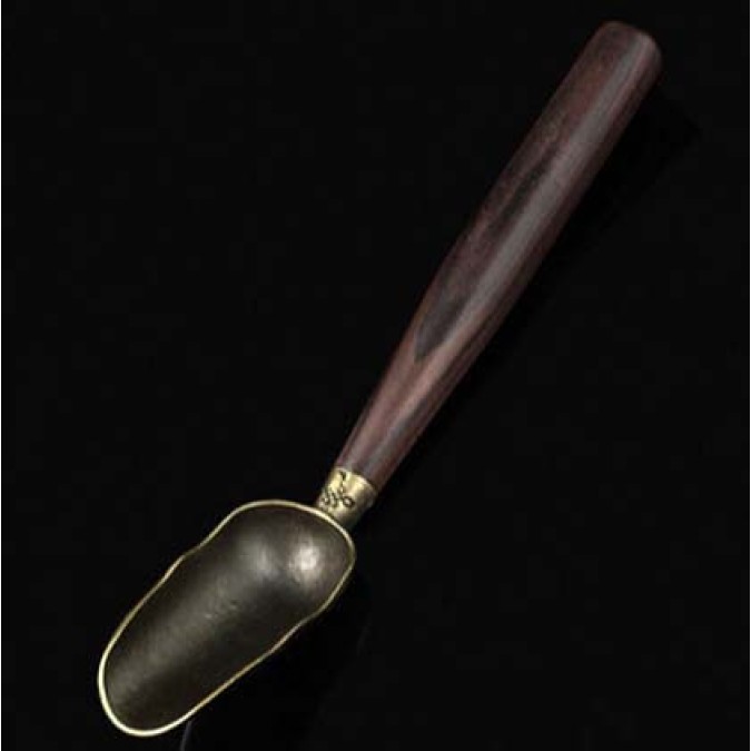 Tea ceremony spoon "Buddha's Hand" rosewood