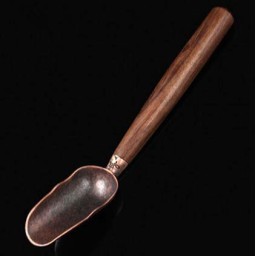 Tea ceremony spoon "Buddha's Hand" mahogany
