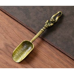 Tea ceremony spoon "Monkey" bronze color