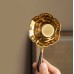 Tea Strainer Cha Lou "Golden Lotus" for Tea Ceremony
