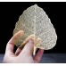 Tea Strainer Cha Lou "Bodhi Leaf" for Tea Ceremony gold color