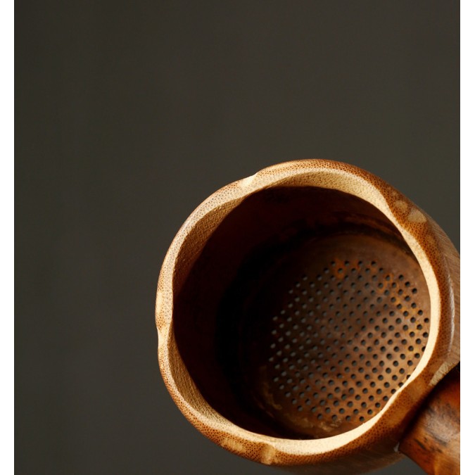 Tea Strainer Cha Lou "Bamboo root" for Tea Ceremony