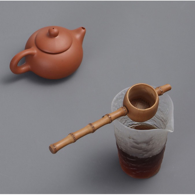 Tea Strainer Cha Lou "Bamboo branch" for Tea Ceremony