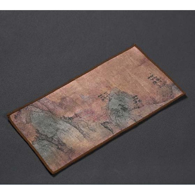 Gongfu Cha Tea Ceremony Towel "Mountains"