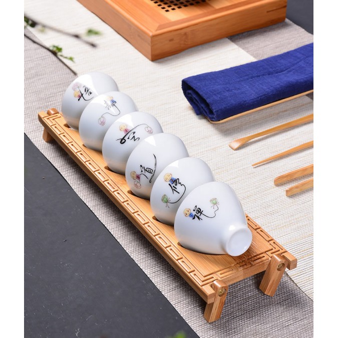 Chabei stand with six compartments