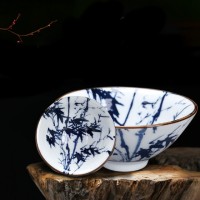 Chabei Cup for Gongfu Cha "Bamboo Hat" Wind in the bamboo forest