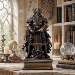 Altar figurine of Svarog god of heavenly fire