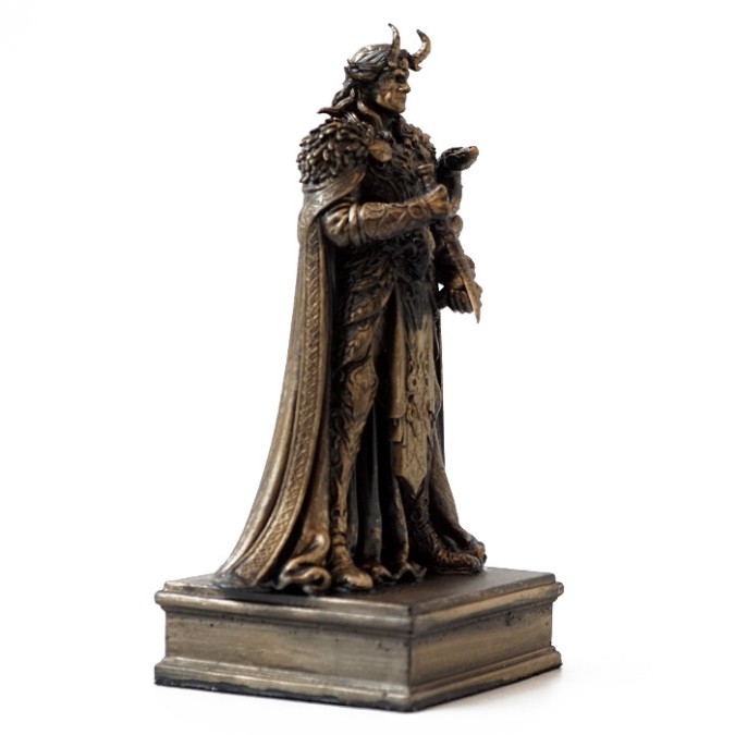 Altar figurine of Loki a symbol of magical art