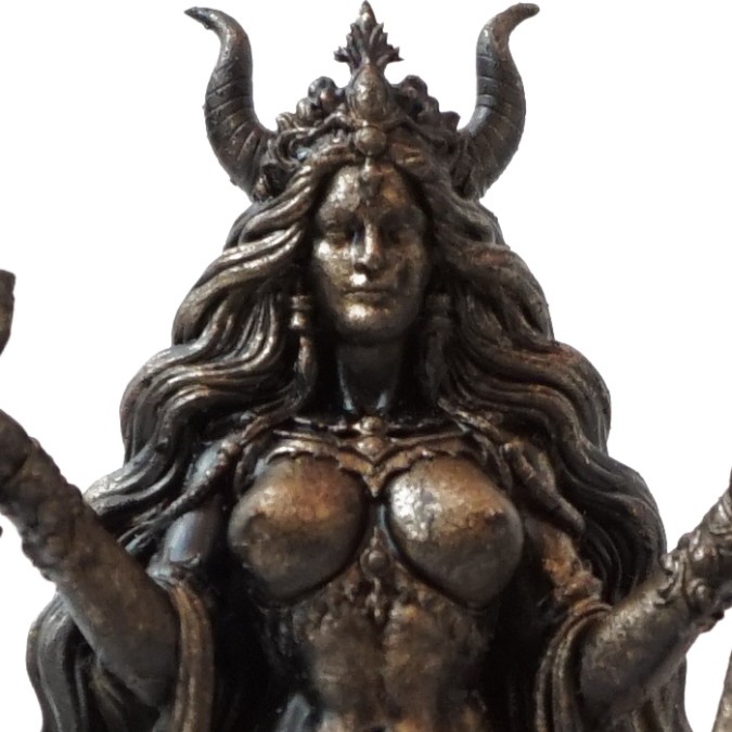 Altar figurine of Babalon symbol of inner transformation