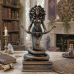 Altar figurine of Medusa the Gorgon symbol of magical protection