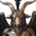 Altar statue of Baphomet symbol of unity