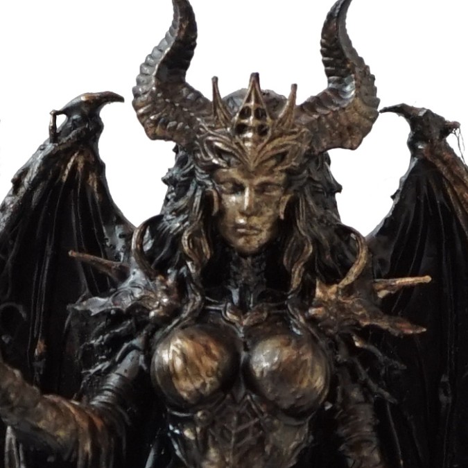 Altar figurine of Lilith symbol of self-knowledge