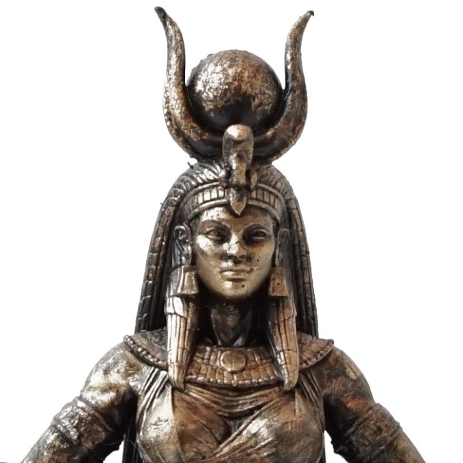 Altar figurine of Isis symbol of healing and rebirth
