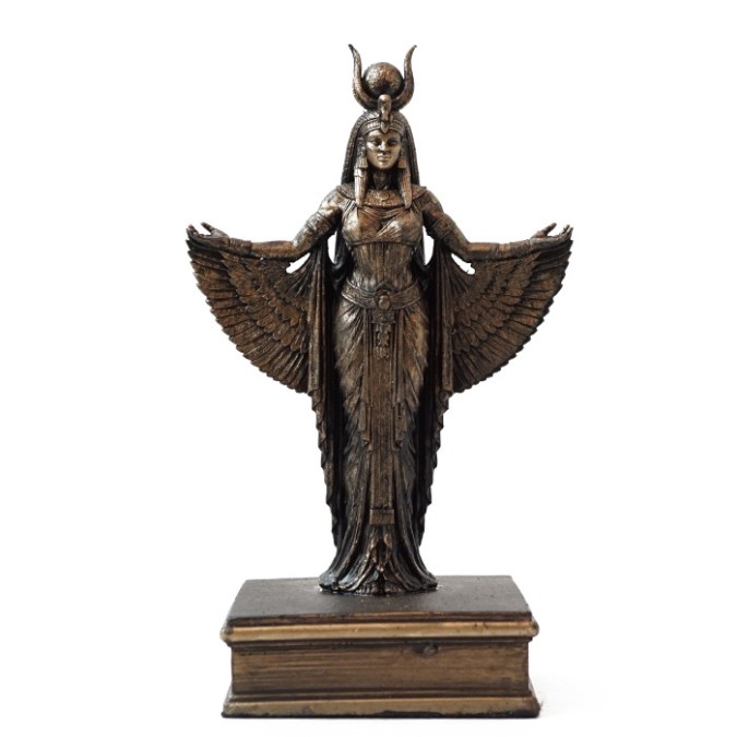Altar figurine of Isis symbol of healing and rebirth